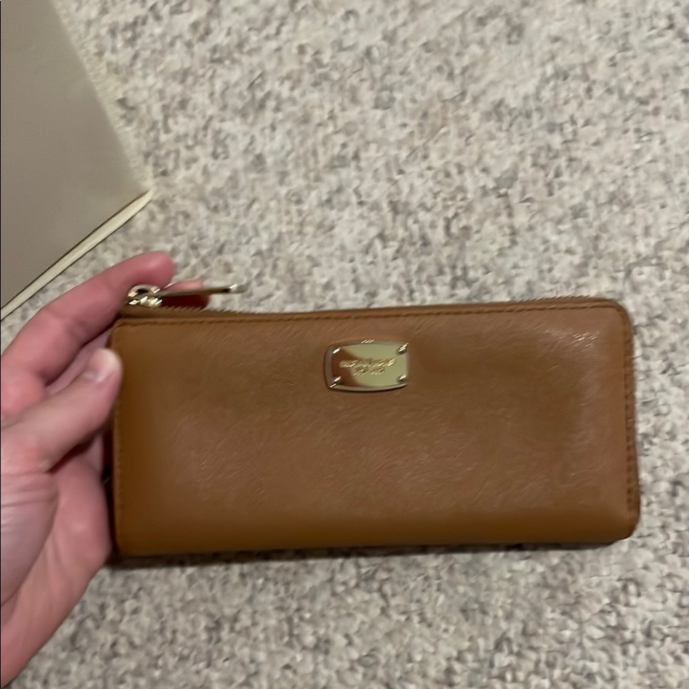 Michael Kors Brown Leather Wallet